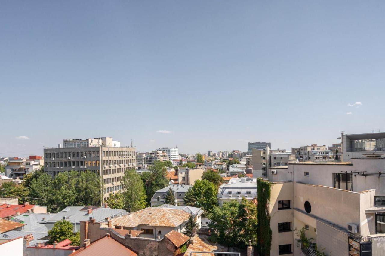 Alfie Center Apartment Bukares Bagian luar foto